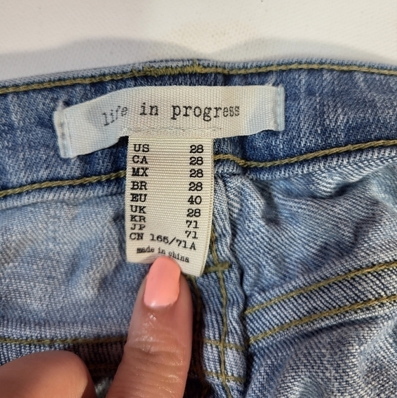 Life in Progress Blue Denim Jeans - Picture 6 of 6